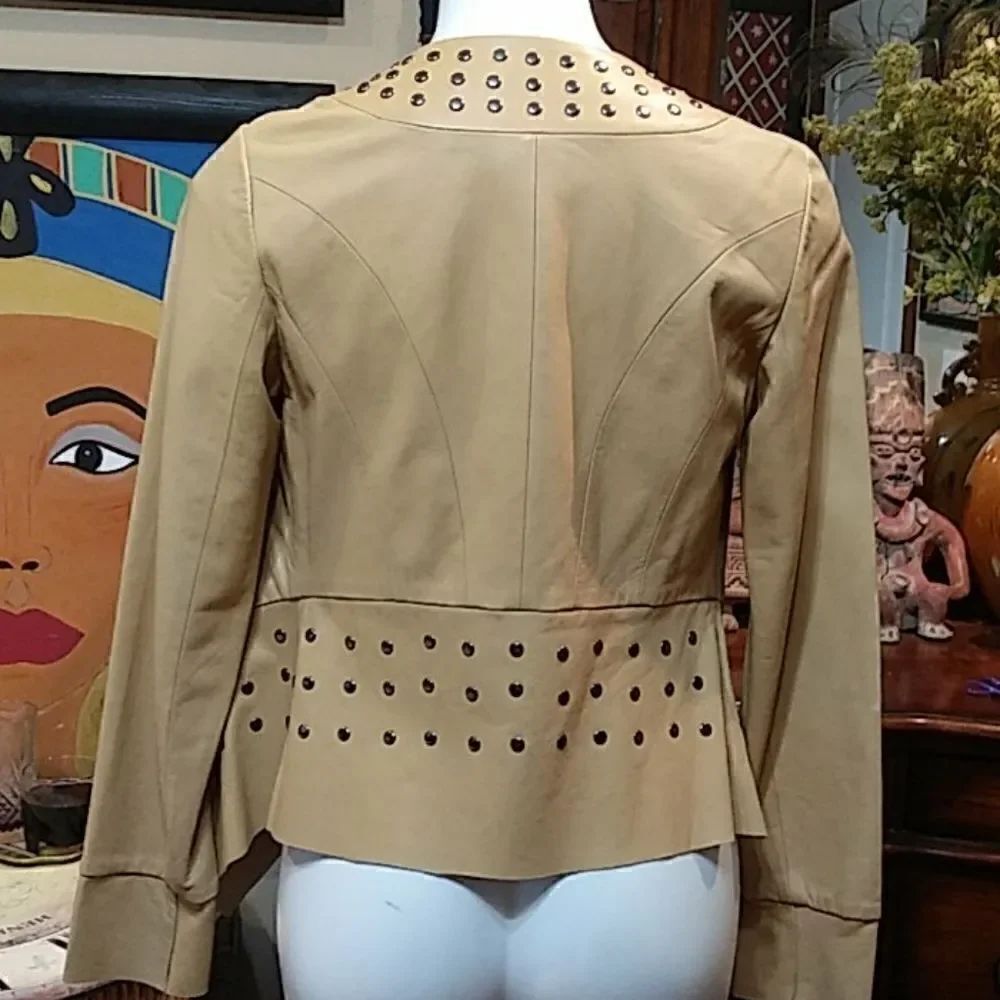 Cache leather jacket   - Picture 6 of 8